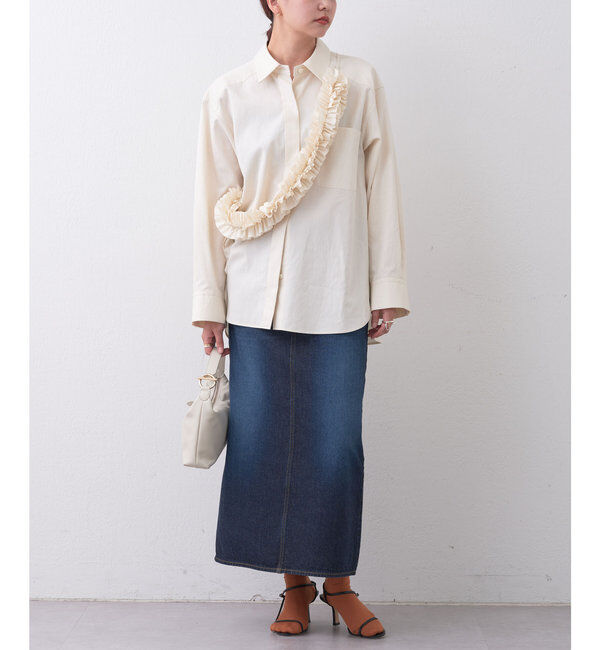  「【HERITANOVUM】デニムスカート」|スカート|