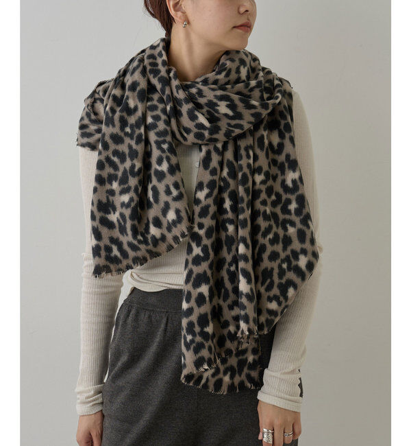  「レオパードストール」|マフラー|