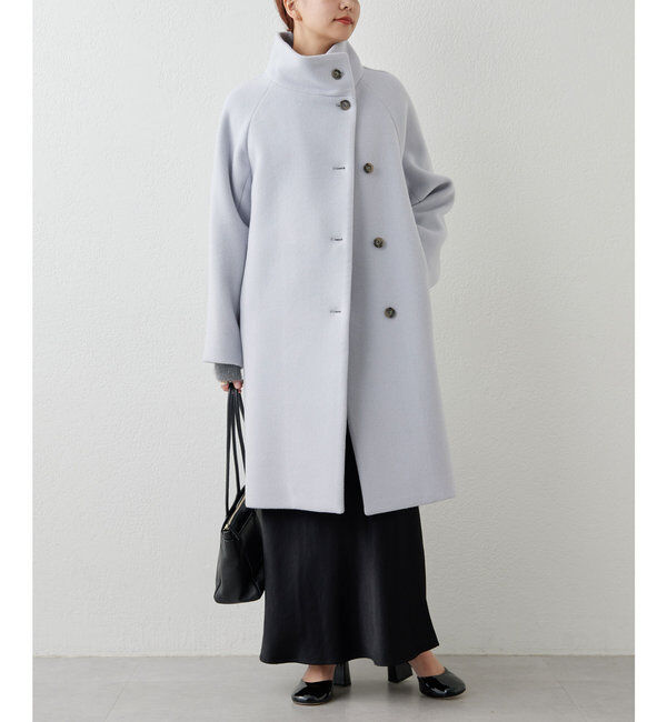  「ウールビーバースタンドカラーコート」|その他|