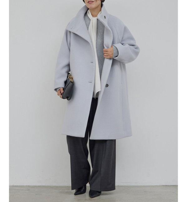  「ウールビーバースタンドカラーコート」|その他|