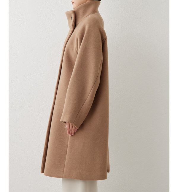  「ウールビーバースタンドカラーコート」|その他|
