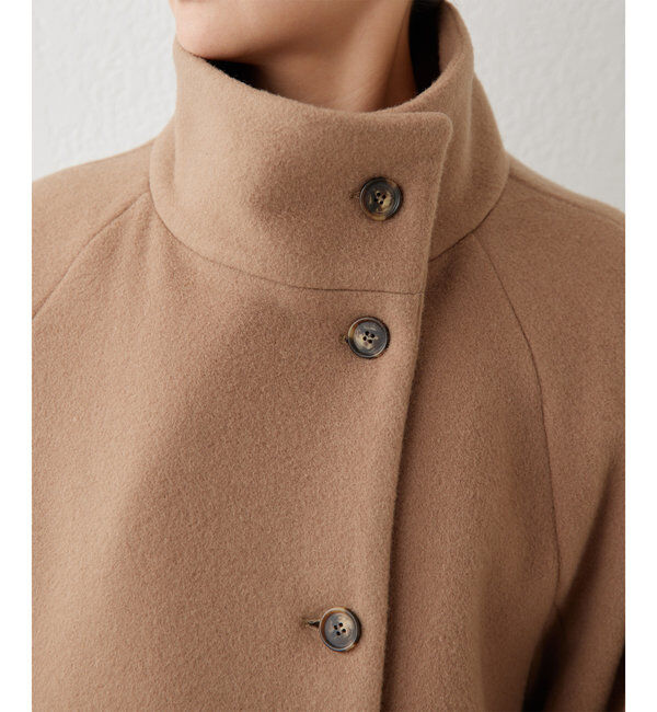  「ウールビーバースタンドカラーコート」|その他|