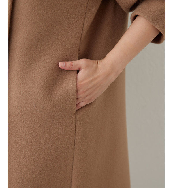  「ウールビーバースタンドカラーコート」|その他|