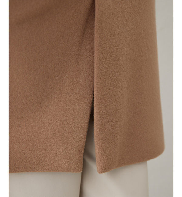  「ウールビーバースタンドカラーコート」|その他|