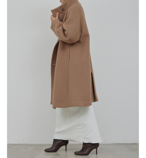  「ウールビーバースタンドカラーコート」|その他|