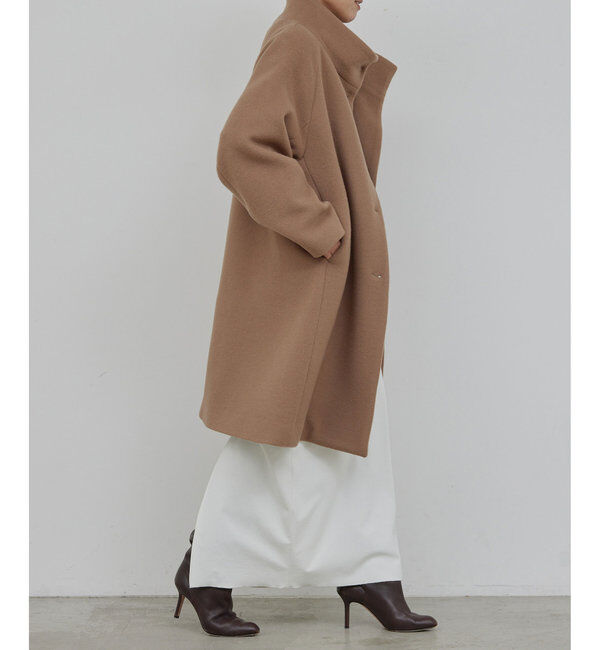  「ウールビーバースタンドカラーコート」|その他|
