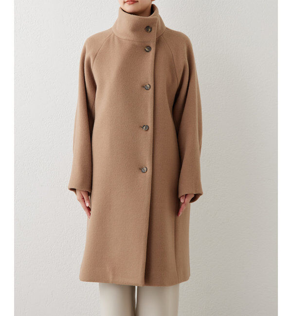  「ウールビーバースタンドカラーコート」|その他|