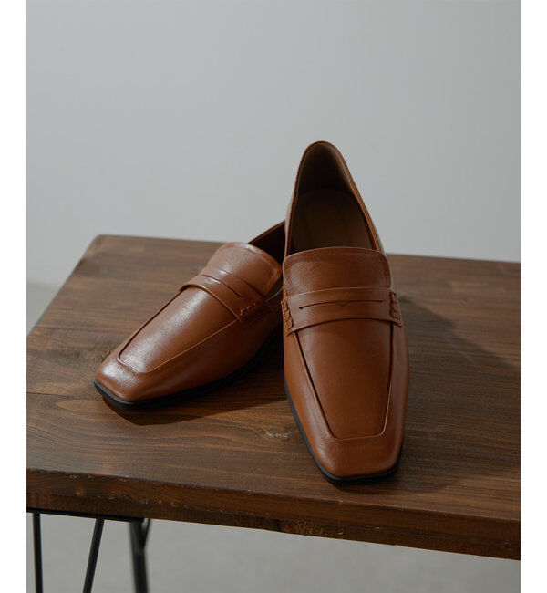  「【2.718】ソフトローファー」|その他|キャメル