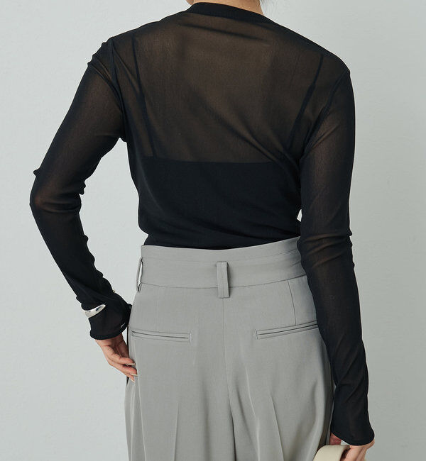  「【La nature linge】シアーチュールトップス」|Tシャツ・カットソー|