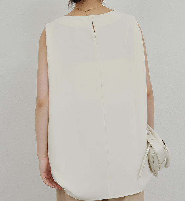  「【サイズ展開あり】ショルダータックノースリ」|シャツ・ブラウス|