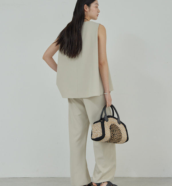  「【サイズ展開あり】ショルダータックノースリ」|シャツ・ブラウス|