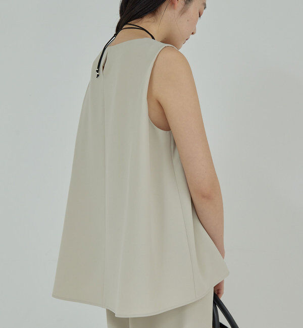  「【サイズ展開あり】ショルダータックノースリ」|シャツ・ブラウス|