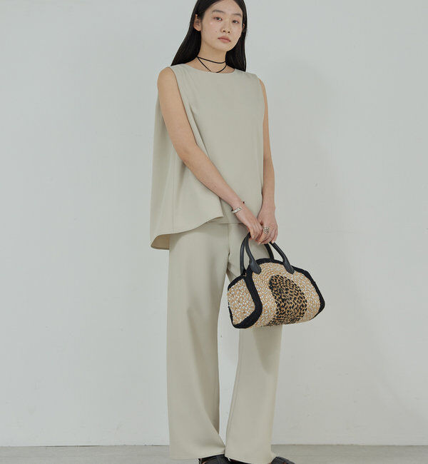  「【サイズ展開あり】ショルダータックノースリ」|シャツ・ブラウス|