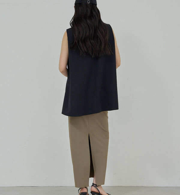  「【サイズ展開あり】ショルダータックノースリ」|シャツ・ブラウス|