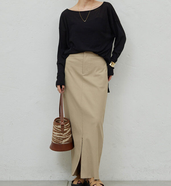  「【CHIKAコラボアイテム】ZIPタイトスカート」|スカート|