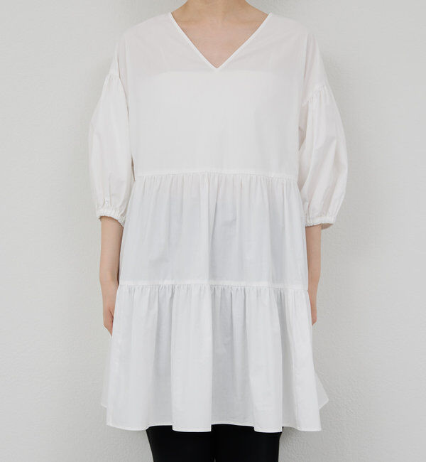  「ティアードチュニック」|ワンピース|