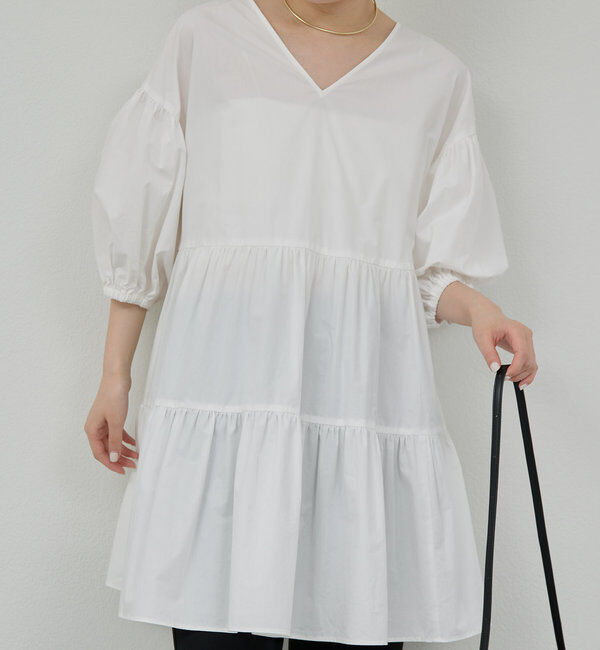  「ティアードチュニック」|ワンピース|