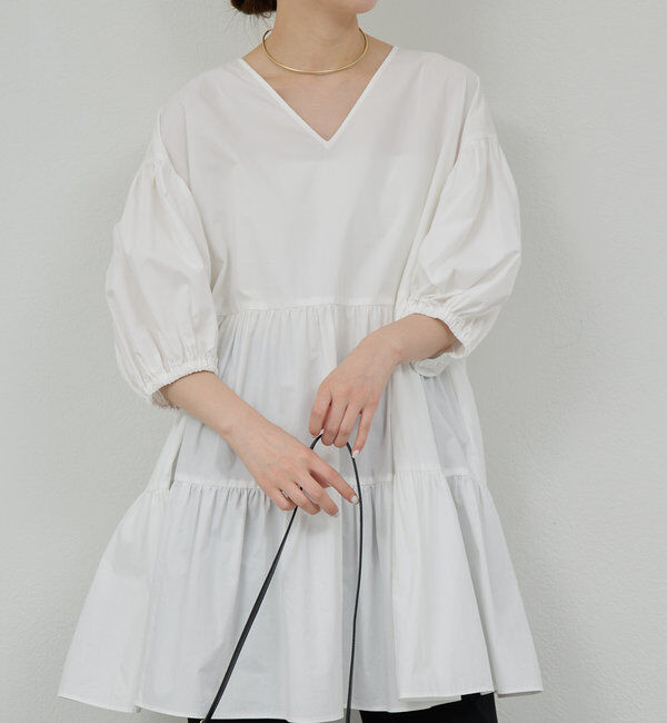  「ティアードチュニック」|ワンピース|
