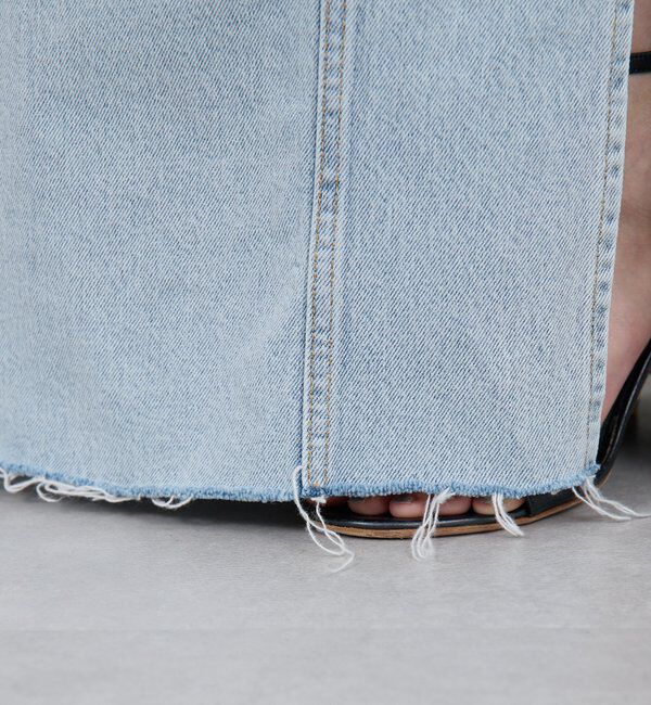  「【PEAS】リメイクデニムドレス」|ワンピース|