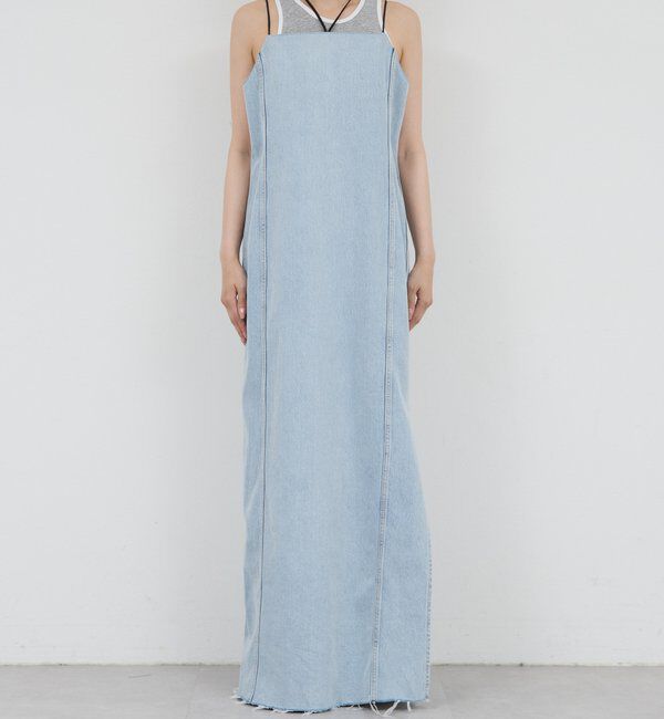  「【PEAS】リメイクデニムドレス」|ワンピース|