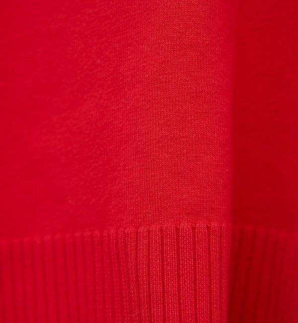  「【CHIKAコラボ】【着やせ&times;時短おしゃれ】タイ付き総針Vネックニット」|ニット・セーター|