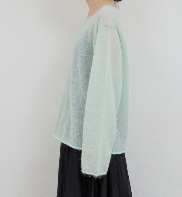  「シアーモヘアプルオーバー」|ニット・セーター|