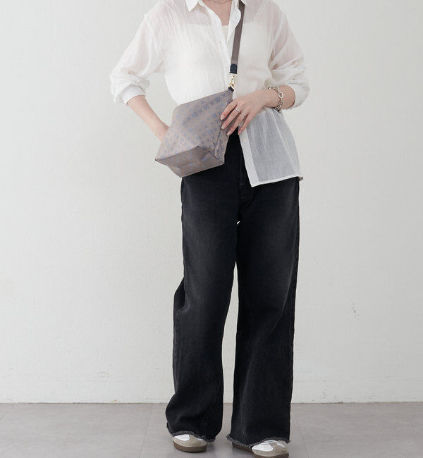  「ナイロンジャガードシンプルショルダーバッグ」|ショルダー・メッセンジャー|