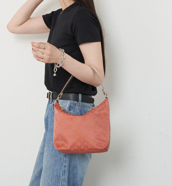  「ナイロンジャガードシンプルショルダーバッグ」|ショルダー・メッセンジャー|