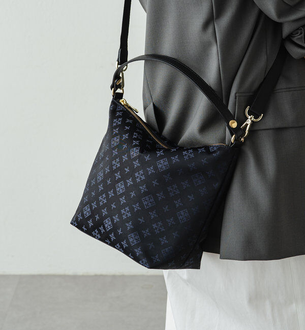  「ナイロンジャガードシンプルショルダーバッグ」|ショルダー・メッセンジャー|