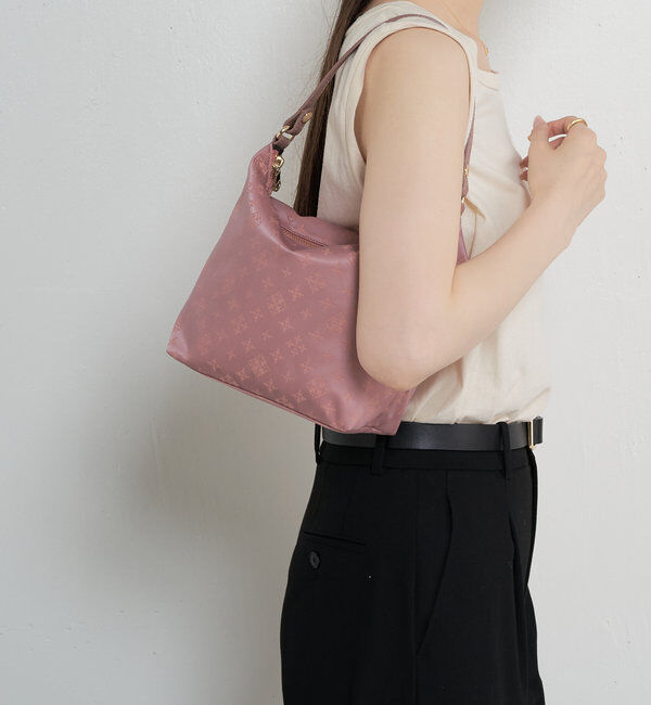  「ナイロンジャガードシンプルショルダーバッグ」|ショルダー・メッセンジャー|