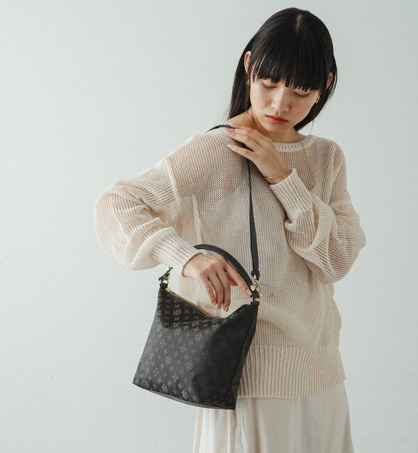  「ナイロンジャガードシンプルショルダーバッグ」|ショルダー・メッセンジャー|