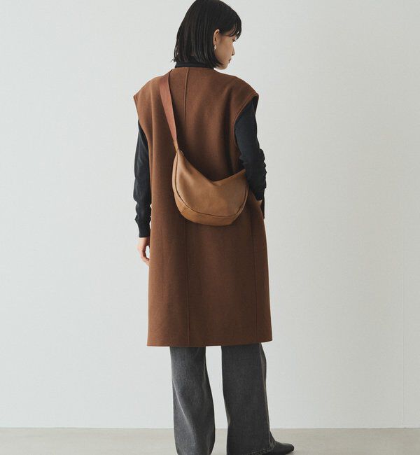  「ソフトレザーラウンドショルダーバッグ」|ショルダー・メッセンジャー|