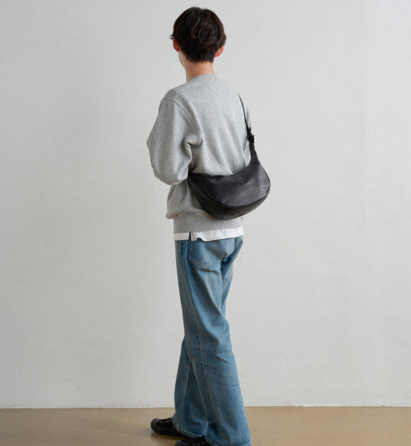  「ソフトレザーラウンドショルダーバッグ」|ショルダー・メッセンジャー|