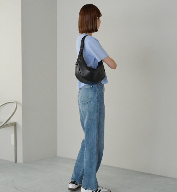  「ソフトレザーラウンドショルダーバッグ」|ショルダー・メッセンジャー|