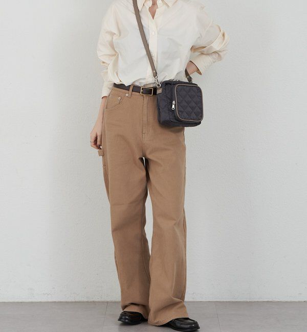  「キルティングスクエアショルダーバッグ」|ショルダー・メッセンジャー|