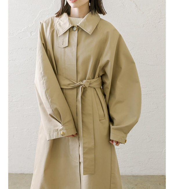  「【2サイズ展開】ステンカラートレンチコート」|トレンチコート|