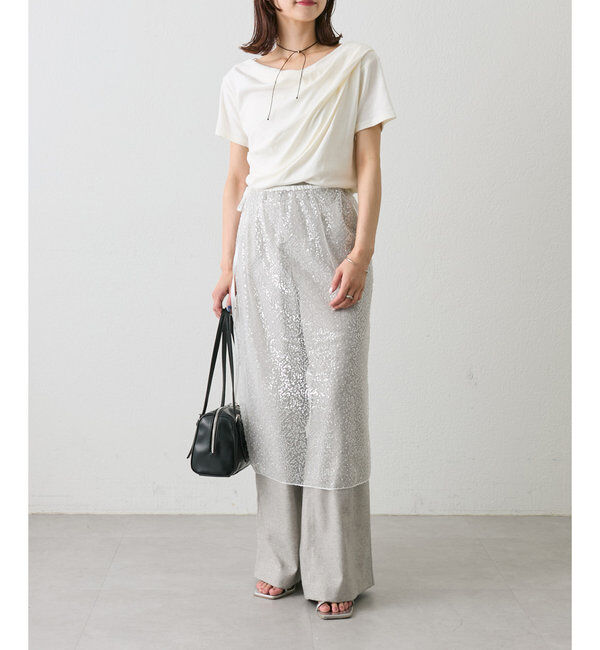  「シャイニーラップスカート」|スカート|