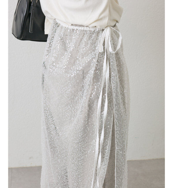  「シャイニーラップスカート」|スカート|