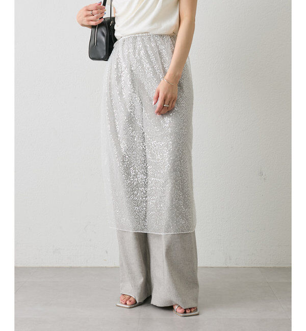  「シャイニーラップスカート」|スカート|