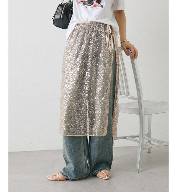  「シャイニーラップスカート」|スカート|