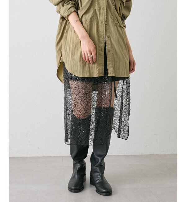  「シャイニーラップスカート」|スカート|