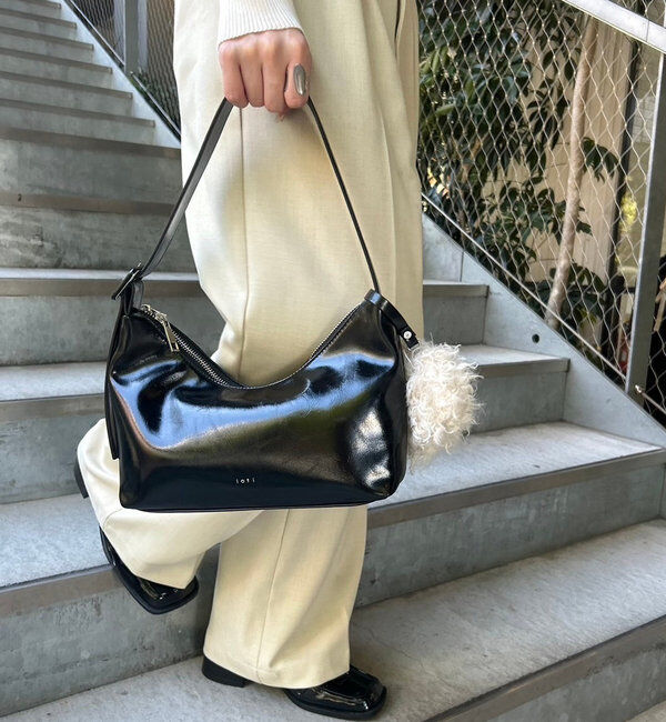  「loti ファーポーチ付きホーボーBAG」|トートバッグ|