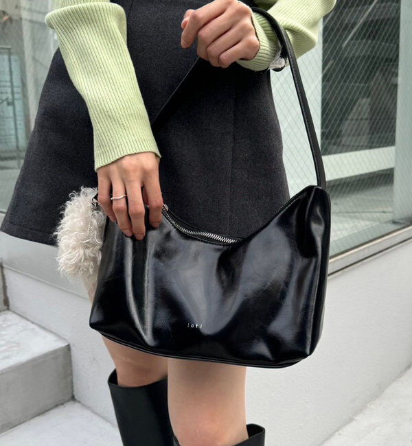  「loti ファーポーチ付きホーボーBAG」|トートバッグ|