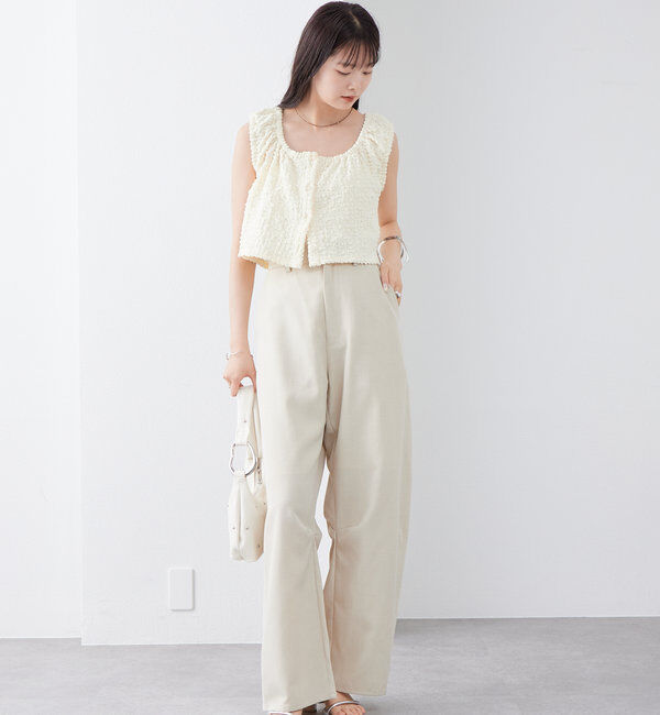  「【3サイズ展開】カーブスラックス」|チノ|