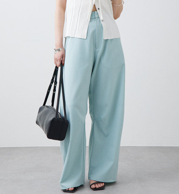  「【3サイズ展開】カーブスラックス」|チノ|