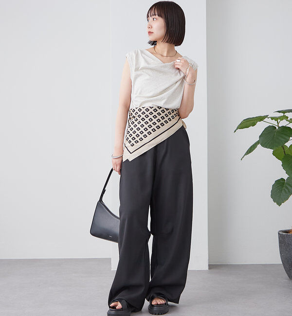  「【3サイズ展開】カーブスラックス」|チノ|