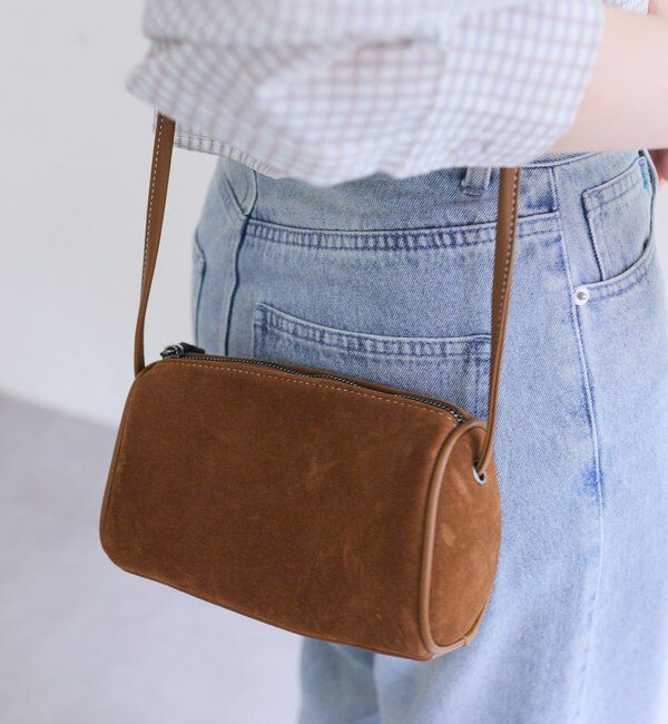  「フェイクスウェードミニBAG」|ショルダー・メッセンジャー|