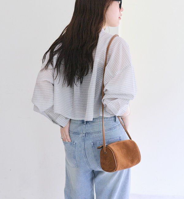  「フェイクスウェードミニBAG」|ショルダー・メッセンジャー|