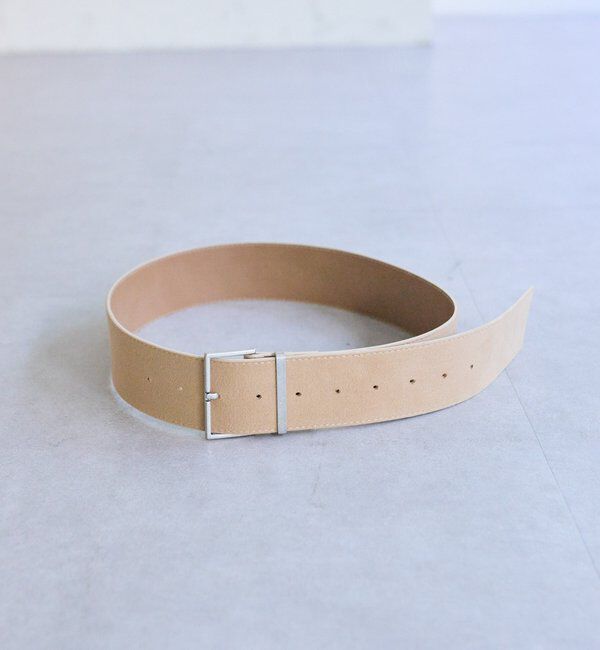  「スクエアバックルワイドベルト」|ベルト|