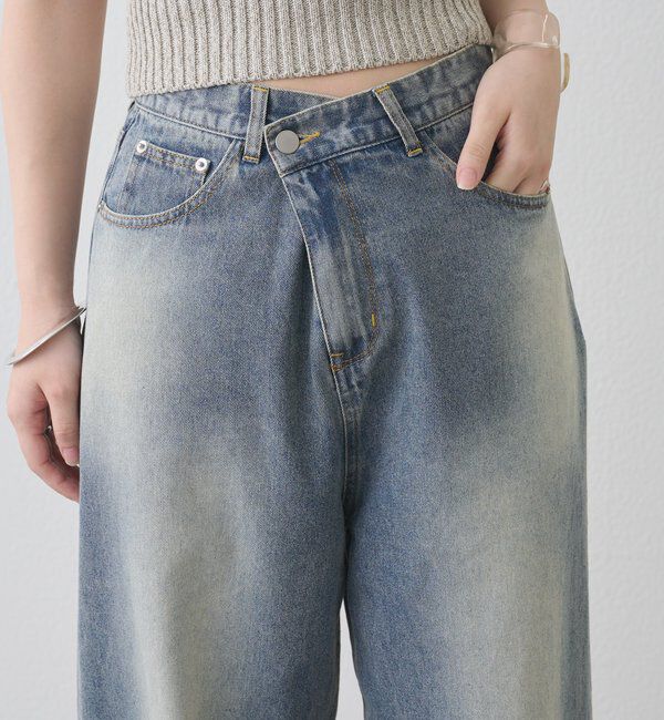  「カットオフオーバーダイデニム」|デニム|